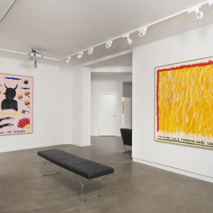 Installation view of the 2022 exhibition "The Great Big Winter Show #2" at Hans Alf Gallery