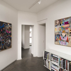 Installation view of the 2022 exhibition "The Great Big Winter Show #2" at Hans Alf Gallery