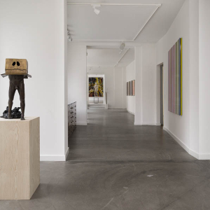 Installation view of the 2022 exhibition "The Great Big Winter Show #2" at Hans Alf Gallery