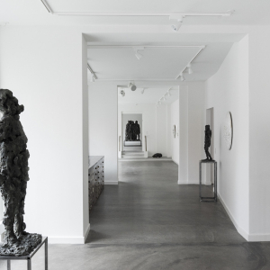 Installation view of the exhibition "The Innocent Guilty" by Jørgen Haugen Sørensen at Hans Alf Gallery