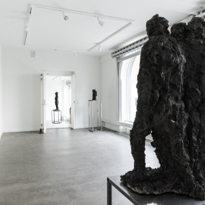 Installation view of the exhibition "The Innocent Guilty" by Jørgen Haugen Sørensen at Hans Alf Gallery