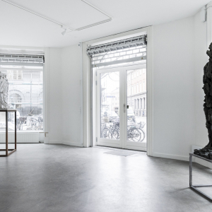 Installation view of the exhibition "The Innocent Guilty" by Jørgen Haugen Sørensen at Hans Alf Gallery