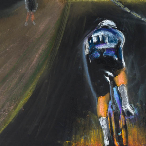 Tour de France, 2020, drawing by Erik A. Frandsen