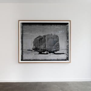 Installation view of the 2023 exhibition "Crack" by Henrik Saxgren at Hans Alf Gallery