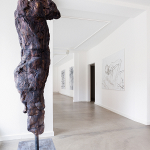 Installation view of the exhibition "Works 22/23" by Christian Lemmerz at Hans Alf Gallery