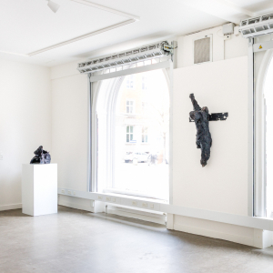 Installation view of the exhibition "Works 22/23" by Christian Lemmerz at Hans Alf Gallery